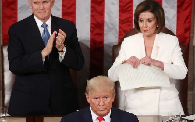 President Trump Gives State Of The Union Address